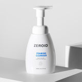 ZEROID Gentle Foaming Facial Cleanser 240ml – Deep Cleansing & Hydrating Face Wash for All Skin Types