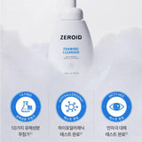 ZEROID Gentle Foaming Facial Cleanser 240ml – Deep Cleansing & Hydrating Face Wash for All Skin Types