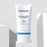 ZEROID Easywash Mild Sun Cream 50ml , Gentle Daily Sunscreen for Sensitive Skin SPF30 PA++++